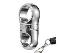 Rotatable Keychain Rings Connector, Titanium Alloy Material, 20Kg Load Bearing Strength, Portable Key Chain Accessories, Car Key Swivel Hook, Anti-Lost Keychain for Men Women, Industrial Strength