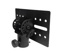 Rotatable Metal Mount Adapter - 35mm Tripod Speaker Stand Bracket | Metal Adapter Bracket With Rotatable Design For DJ Speaker Stands And Tripod Mounts, Durable Construction With 350g Weight.