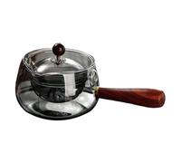 Rotatable Teapot 17 Ounce, Detachable Tea Infuser, Dishwasher Safe Teapot, Loose Tea Maker, Blooming Tea Pot, Glass Teapot With Detachable Infuser for Loose Tea