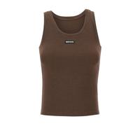 ROTATE Birger Christensen - Canotta Basic - -Tops -Donna -Marrone -M
