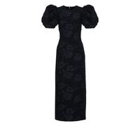 ROTATE Birger Christensen, ,Dresses ,Donna ,Blu ,S Abito lungo in chiffon con stampa floreale