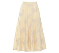 ROTATE Birger Christensen - Gonna Midi in Cotone - - Skirts - Donna - Beige - M