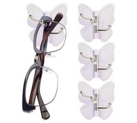 Rotating Adhesive Hooks - Adhesive Wall Hooks | Self Adhesives Hook | 4 Pezzi Butterfly Rotating Sticky Storage Hanger | Strong Sticky Hook | for Entryway Shower Bathroom Apartment Dormitory