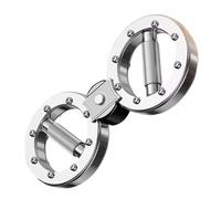 Rotating Burn Machine - Fat Loss Trainer for Home | Steel Frame with 12lb Grip, 360 Degree Rotatable Handle, Functional Strength Equipment, Indoor Gym Accessory for Muscle Building Fitness