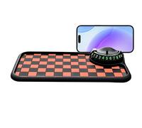 Rotating Dashboard Organizer - Anti Slip Phone Stand for Parking Number Display | Multi Use Auto with Car Mat, Interior Gadget for Contact Plate Holder Truck Car SUV Accessories