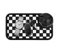 Rotating Dashboard Organizer - Anti Slip Phone Stand for Parking Number Display | Multi Use Auto with Car Mat, Interior Gadget for Contact Plate Holder Truck Car SUV Accessories