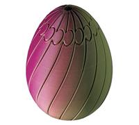 Rotating Fidget Egg Toy - 3D Printed Spin Egg, Handheld Twisty Stress Relief Device with Fun Motion, Compact Desk Gadget with Playful Design, Party Favor Accessory, Classroom Prize Stocking Stuffer