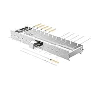 Rotating Grill Rack Automatic Skewer Machine Barbecue Turner Outdoor