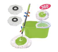 ROTATING MOP ROTO MOP MOCIO ROTANTE IN MICROFIBRA CON SECCHIO STRIZZATORE 360°