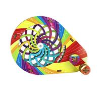 Rotating Optics Learning Toy - Mechanical Educational Wooden Model, Optics Learning Toys, Wooden Science Activity Kit Moving Gears, Educational Brain Toy with Design, Family Game for Kids Teens Adults