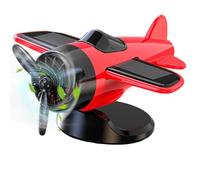 Rotating Racing Model Fan Drifting Vehicles Interior Decoration For Men Women Kids Collectibles | Solar Powered Airplane For Car | Solar Powered Car Dashboard Ornaments |