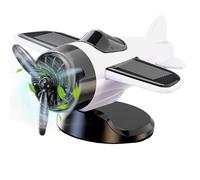Rotating Racing Model Fan Drifting Vehicles Interior Decoration For Men Women Kids Collectibles | Solar Powered Airplane For Car | Solar Powered Car Dashboard Ornaments |