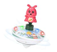 Rotating Spin Toy - ABS 6.61in, Interactive Bunny Toy, Music and Light Features | Funny Educational Play, Kids Learning Toys, Electric Cartoon, Girls, Home, Scuola, Viaggi