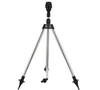 Rotating Tripod Sprinkler for Lawns, Garden Tripod Rotating Sprinklers with 360° Adjustable Large Area Watering System for Lawns, Gardens, Vegetable Farm