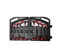 ROTATION Set di 16 chiavi esagonali e Torx, set di chiavi con impugnatura a T con scatola