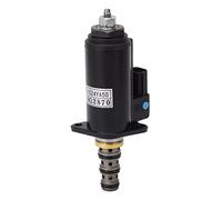 Rotation Solenoid Valve for Excavators, Electric Solenoid Valve Replacement with High - Hardness Alloy Steel Housing, Compatible with SK200 6E, SK250 6E, SK230 6E, SK330 6,