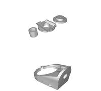 Rotatore Magnetico Fotocamera 30 60 90 180 Gradi per Manfrotto Panorama