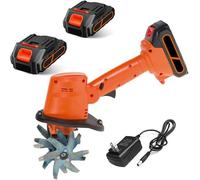 Rotavatore Da Giardino Piccolo 21v Con Batteria Al Litio Ricaricabile,Larghezza Di Lavorazione 10cm,Profondità Di Lavoro 10cm,Per Fattoria,Cortile,Prato