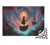 Rotazione del cielo della Via Lattea Jigsaw Puzzle 1000pcs (75x50cm) Adulti Nave galleggiante Puzzle Gioco EduGattoivo Decorazioni Per La Casa