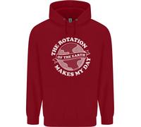 Rotazione Della Terra Astronomia Pianeti Uomo Felpa