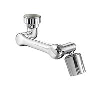 Rotazione universale 1080 ° Rubinetto Prolunga Spruzzatore Testa Robot da cucina braccio Rubinetti Miscelatore Aeratore Gorgogliatore Ugello rubinetto acqua Ben Fatto(1080 degree double)