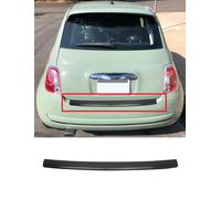 rotection Seuil De Pare-Chocs Arriére pour Fiat 500 500C 2007-2023 Vrai Carbone