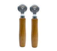 Rotella di marcatura con distanziatore per cucito, strumento di tracciamento con ago ergonomico per designer