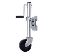 Rotella di sostegno carico pesante 60 mm ruota di sostegno con supporto ruota di sostegno professionale per rimorchi roulotte trailer 1200LB