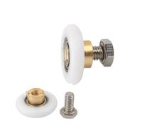 Rotella doppia scorrevole, Pack Of 8 Shower Door Rollers Nylon Copper Diameter 20-27mm For Sliding Glass Doors(Diameter 23mm)