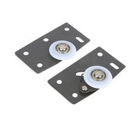 Rotella doppia scorrevole, Sliding Door Wheel Set Adjustable Spring Rollers For Wardrobe Cabinet Furniture One Size