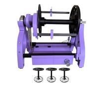 Rotella elettrica 12 V avvolgitore automatico per maglieria artigianale | Macchina automatica per avvolgere filati per lavorare a maglia e tessitura efficienti, ideale per lana e filati