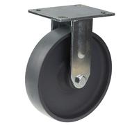 Rotella fissa da 200 mm con ruota in ghisa grigia