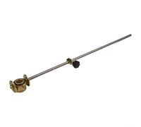 Rotella guida per taglio al plasma, 47 cm, in rame, con supporto centrale per linee rette e curve, accessorio per saldatura