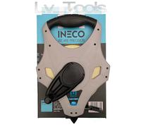 ROTELLA METRICA 50mt FLESSOMETRO METRO FIBRA DI VETRO RULLINA INECO