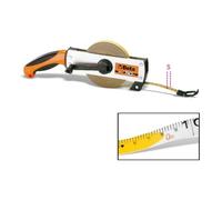 ROTELLA METRICA ACCIAIO SMALTATO 50 M 1694B/L