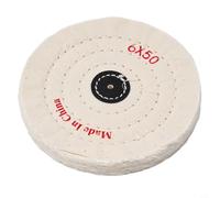 Rotella per lucidatura in tessuto per tamponi di montaggio per pergolato, utilizzata su metallo, acciaio inossidabile, alluminio, legno, plastica, ceramica, vetro e altre superfici non ferrose (75 mm