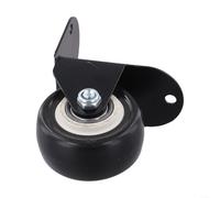 Rotella per mobili a forma di L con piastra di montaggio fissa, adatta per culle, scrivanie e supporti, supporta 120 kg per ruota, design silenzioso (5,1 cm)