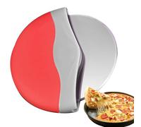 Rotella per pizza a portata di mano, rotella per tagliapizza - Gadget per affettare torte da cucina in acciaio inossidabile con custodia protettiva | Accessori da forno, utensili, tagliapasta per