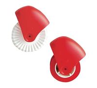 Rotella Per Tagliare La Pasticceria, Set Di Ruote Per Tagliare La Pasticceria Da 2 Pezzi, Include Rotella Per Pasticceria A Reticolo E Rotolo Di Crosta Per Pizza, Pasticceria, Pasta Per Ravioli