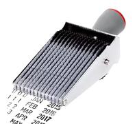 Rotella per timbri della data - 14 cifre regolabile in, ruota numerica | Stampa chiaramente la data. multiuso per scrivere indirizzi fatti in casa, lavori d'ufficio, documenti fai da te