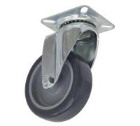 Rotella Piastra Girevole Ruota Ø75mm - Sealey SCW275SP Nuovo