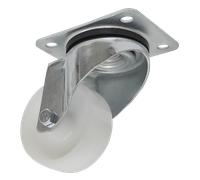 Sealey SCW480SP Rotella Ruota Girevole Piastra Ø80mm