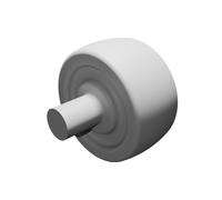 Rotella Ruota di Ricambio per Aspirapolvere Bosch GL-30 Stampata 3D Accessorio