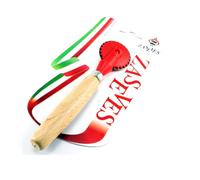Rotella Taglia e Chiudi Pasta Manico In Legno Proffesionale