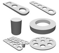 Rotella Taglia Pizza Giocattolo per Bambini Play Doh Accessorio Cucina Sicuro