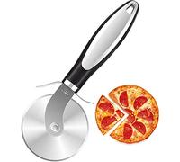 Rotella Tagliapizza, Acciaio Inox Pizza Cutter con Salvadita Tagliapasta,Lavabile in Lavastoviglie, per Pizza,Torte e Pie,Waffle,Pane