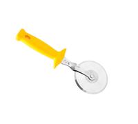 Rotella Tagliapizza Dritt Inox Giallo 2x16x10 Cm Lilly Codroipo
