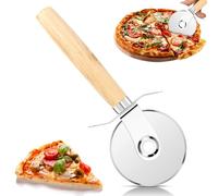Rotella Tagliapizza Pizza,Acciaio Inox Pizza Cutter,Rotella Taglia Pizza, Professionale, per Pizza Torte Pie Waffle Pane, Torte e Crostate,Sicuro da Pulire in Lavastoviglie