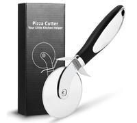 Rotella Tagliapizza,rotella tagliapasta， Ruota in Acciaio Inox e Manico in Silicone è MoltoFacile da Pulire, Sicuro da Pulire in Lavastoviglie Tagliapizza, taglia pizza