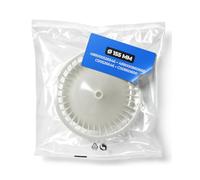 Rotella ventola per asciugatrice Ø 155 mm con codice originale 488000526646 488000860600 C00526646 C00860600 per Bauknecht per Whirlpool per Indesit per Philips per Ariston per Hotpoint